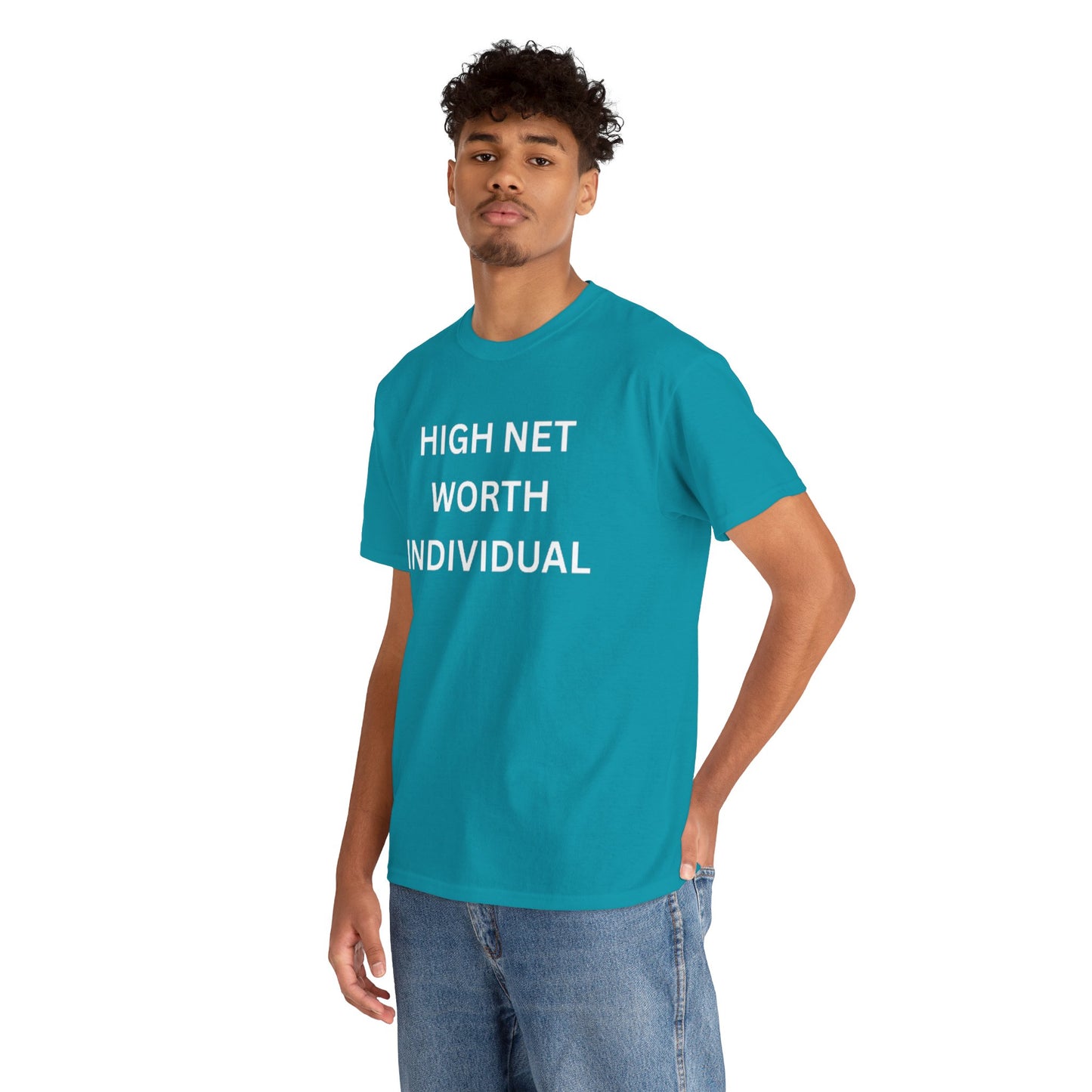 High Net Worth Individual Tee, Funny T-Shirt, Gift for Wealthy Friends, Casual Wear, Everyday Humor Shirt, Budget Friendly Style